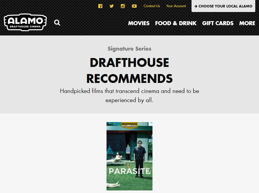 Drafthouse recommend